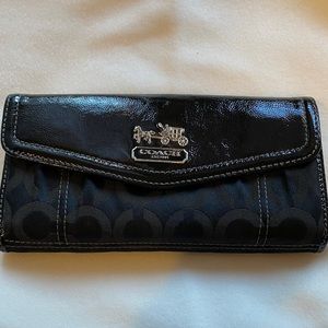 Authentic black COACH wallet